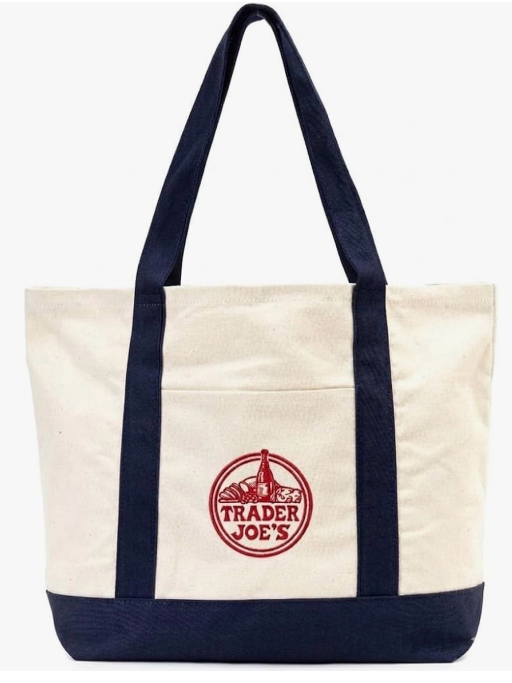 Trader Joe’s original canvas tote bag — brand new